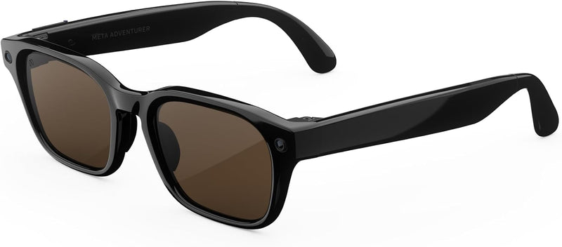 Meta Fury - Mahogany / Grey Transitions — Lentes AI con cámara y audio
