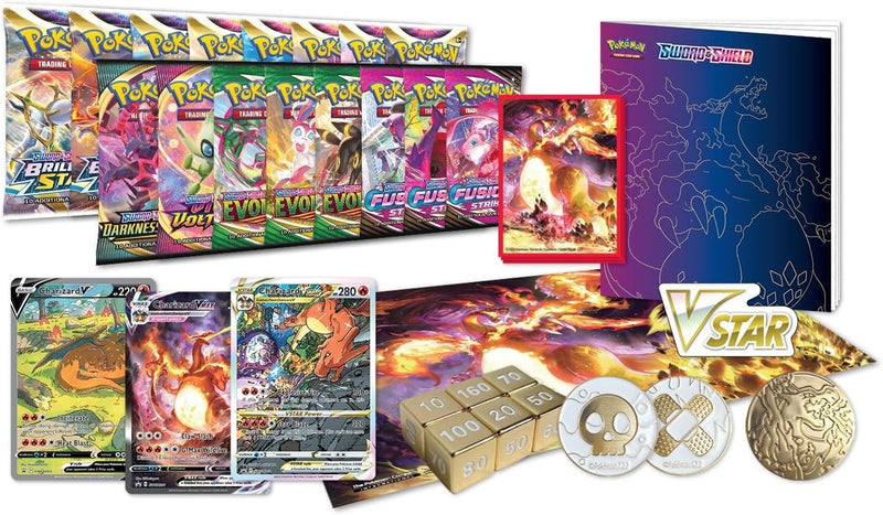 Pokemon TCG: Colección Ultra-Premium Espada y Escudo Charizard