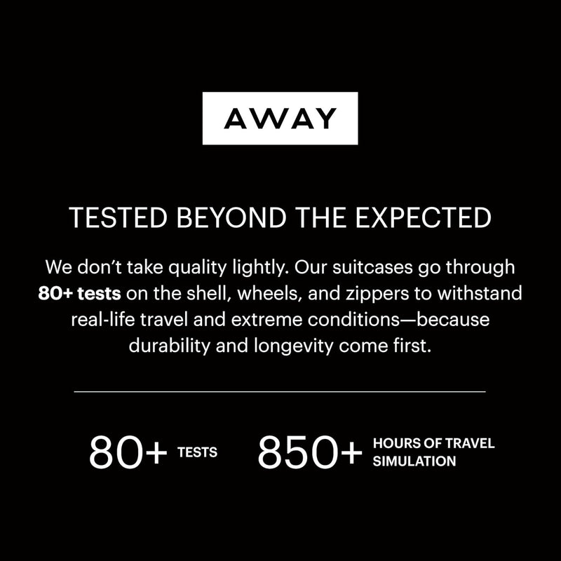 Away Carry-On Luggage - 22-Inch Lightweight Hardside Suitcase