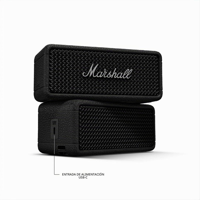 Marshall Emberton III Portable Bluetooth Waterproof Speaker - Black/Silver