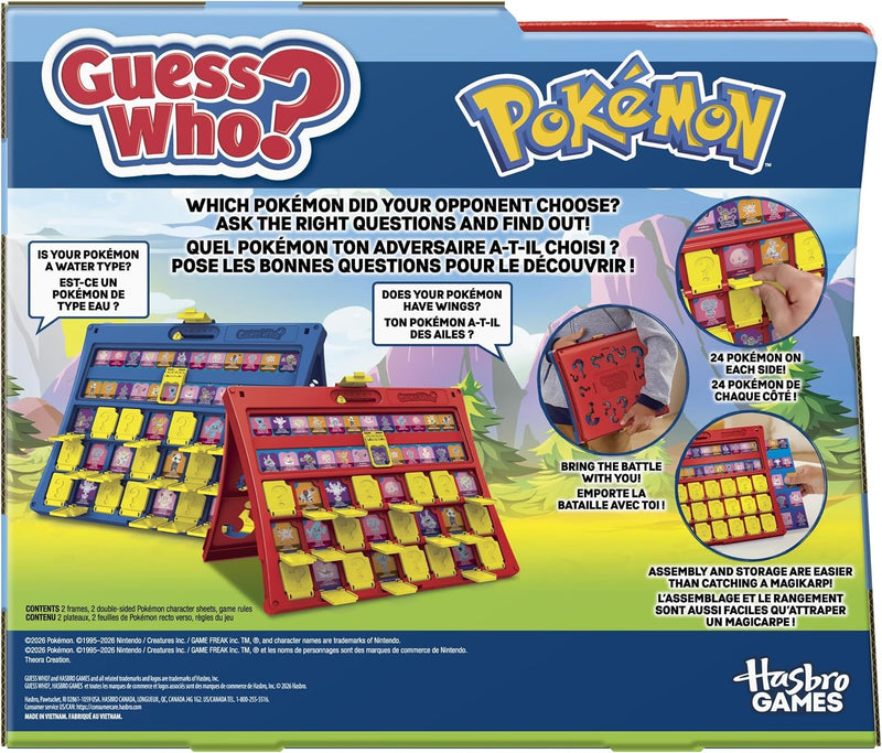 Guess Who? Pokémon Edition Game