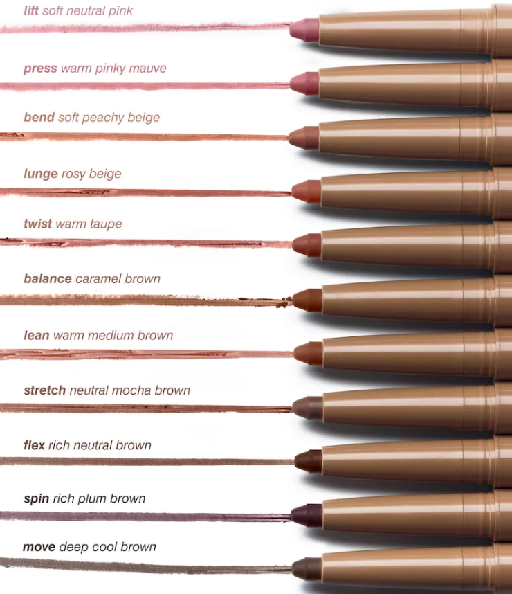 RHODE - Peptide Lip Shape COLOR Lean - marrón medio cálido