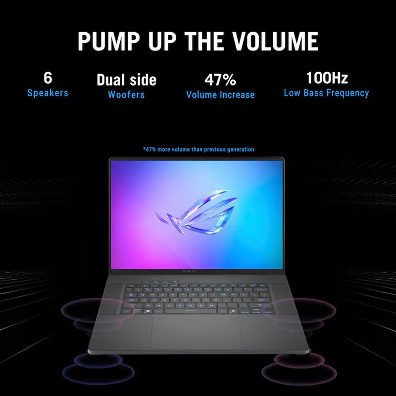 ASUS - ROG Zephyrus G16 16" 2.5K OLED 240Hz Gaming Laptop - Intel Core Ultra 9 285H - 16GB Memory - RTX 5070 - 1TB Storage - Eclipse Gray