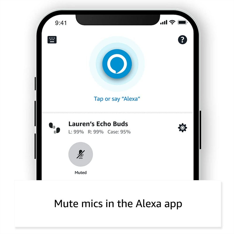 Amazon Echo Buds (2023) - Blanco Glaciar