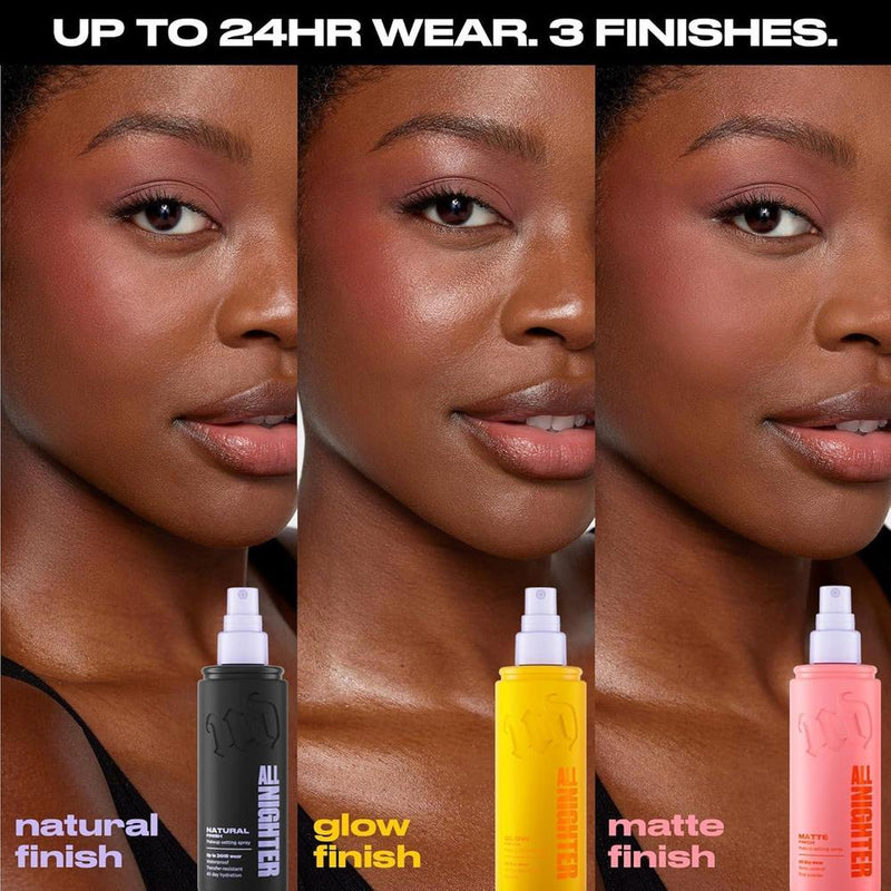 Urban Decay All Nighter Spray Fijador de Maquillaje Impermeable, Acabado Natural, Hasta 24 horas de uso