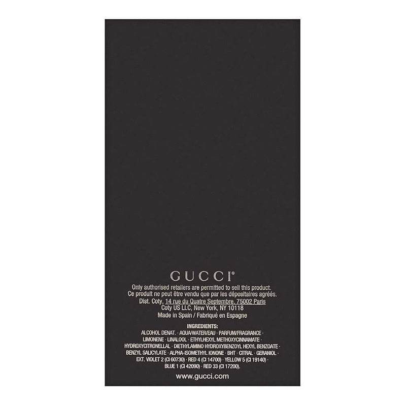 Gucci Guilty Eau de Toilette para hombre, fragancia seductora con notas de pimienta rosa, limón y pachulí