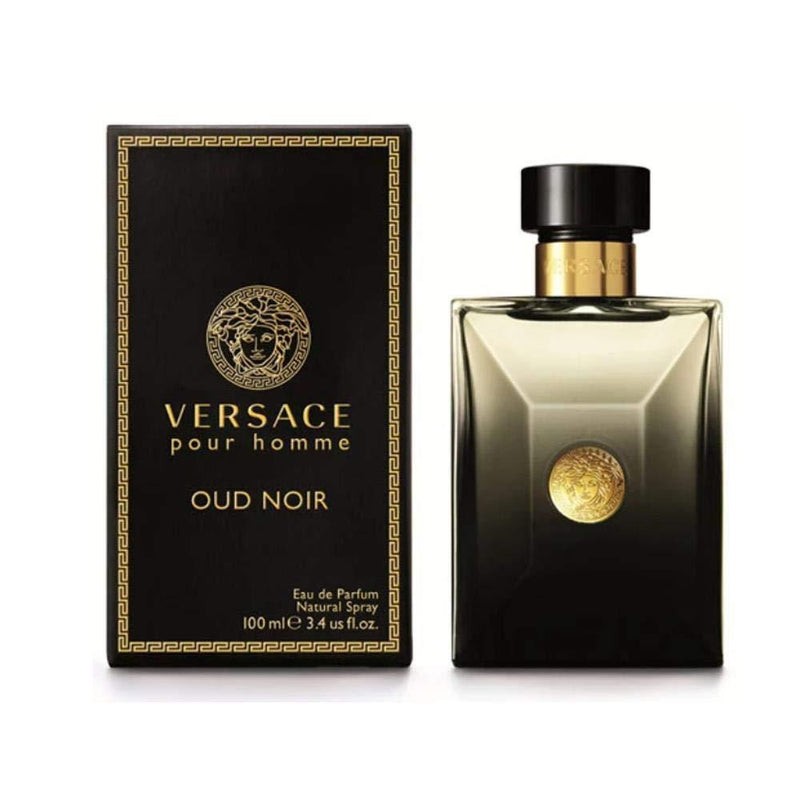 Eau de Parfum Spray Versace Pour Homme Oud Noir, fragancia oriental para hombres