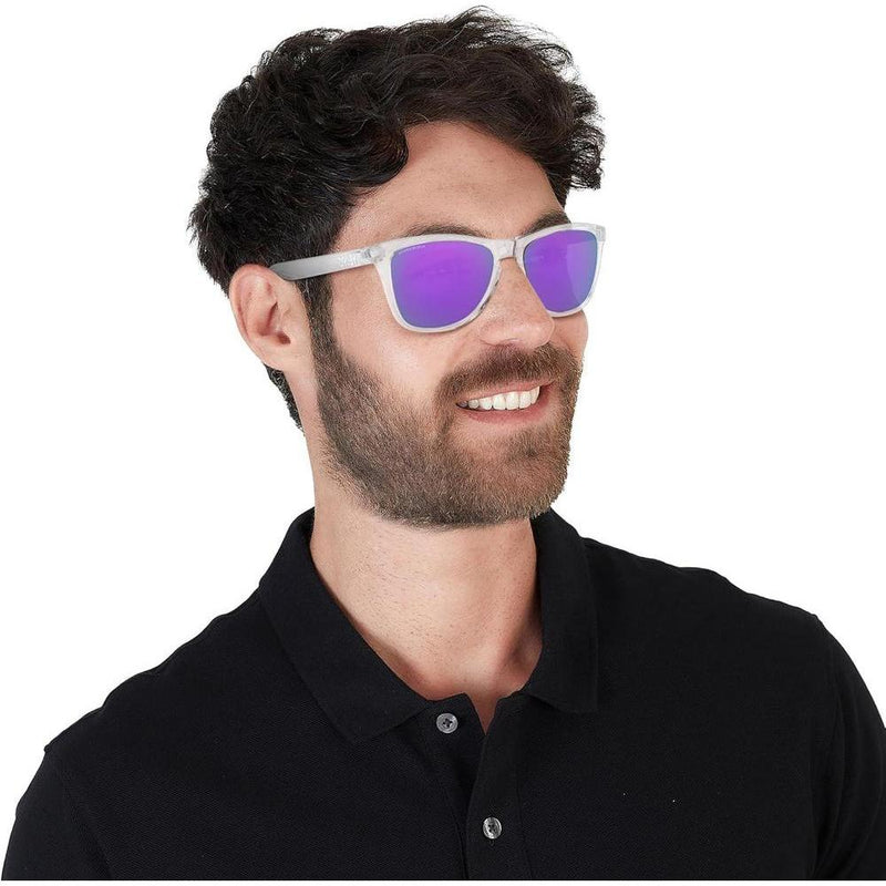 Gafas de Sol Oakley OO9245 Frogskins con Ajuste Low Bridge, Diseño Cuadrado y Protección UV