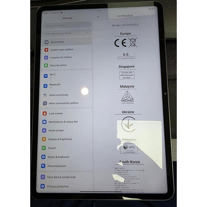 Xiaomi Pad 7 Ai Wifi 11.2 Pulgadas Snapdragon 256gb Azul