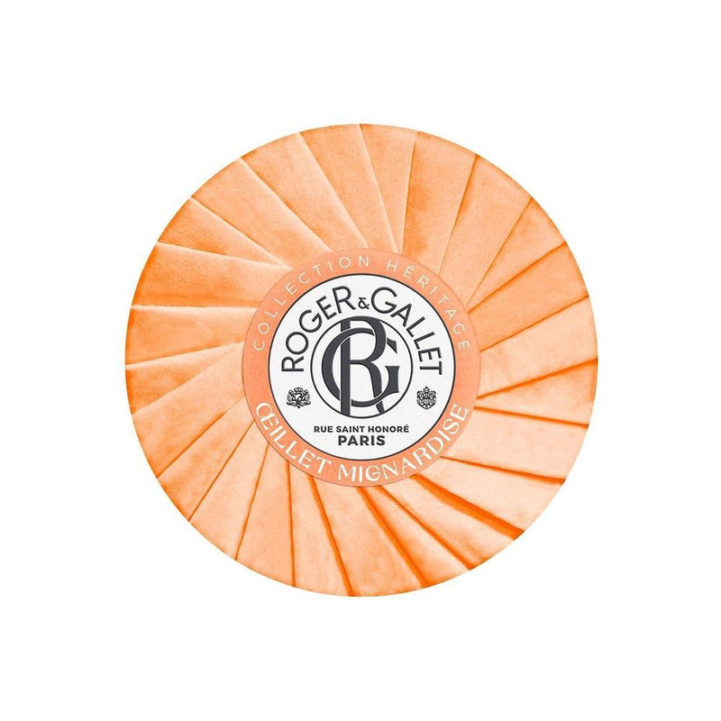 Jabón perfumado Roger & Gallet, limpieza suave y fragancia cítrica, 99% ingredientes naturales, paquete de 3