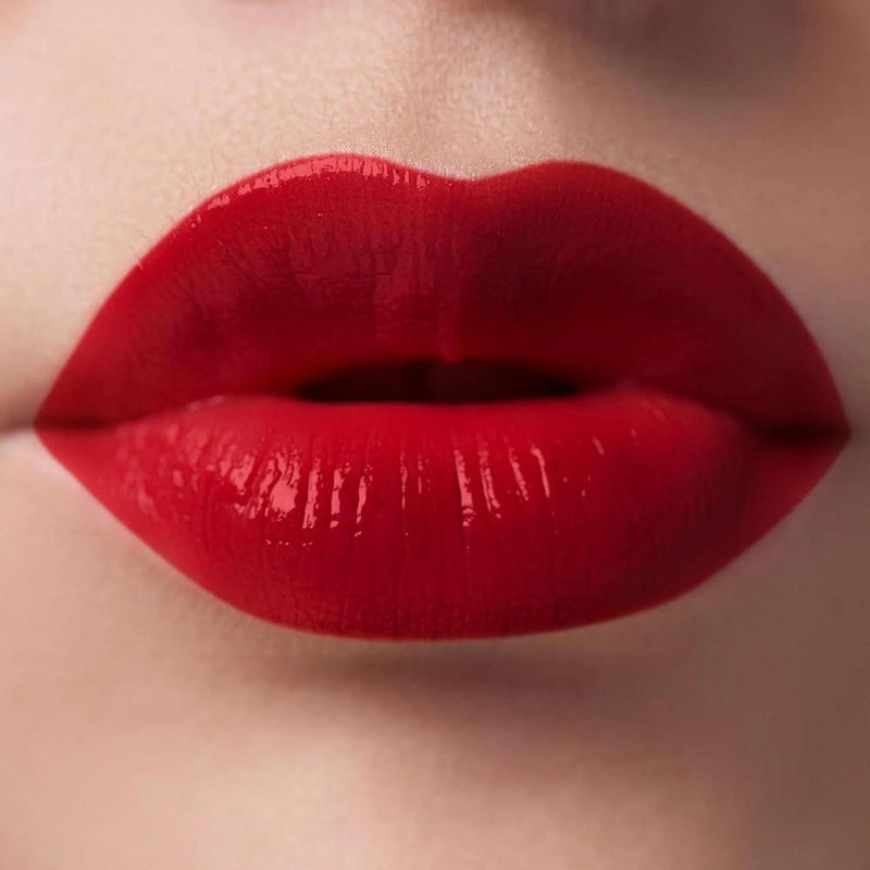 Armaf Beauté Intense Shine - Brillo labial hidratante no pegajoso para alto brillo, color cereza