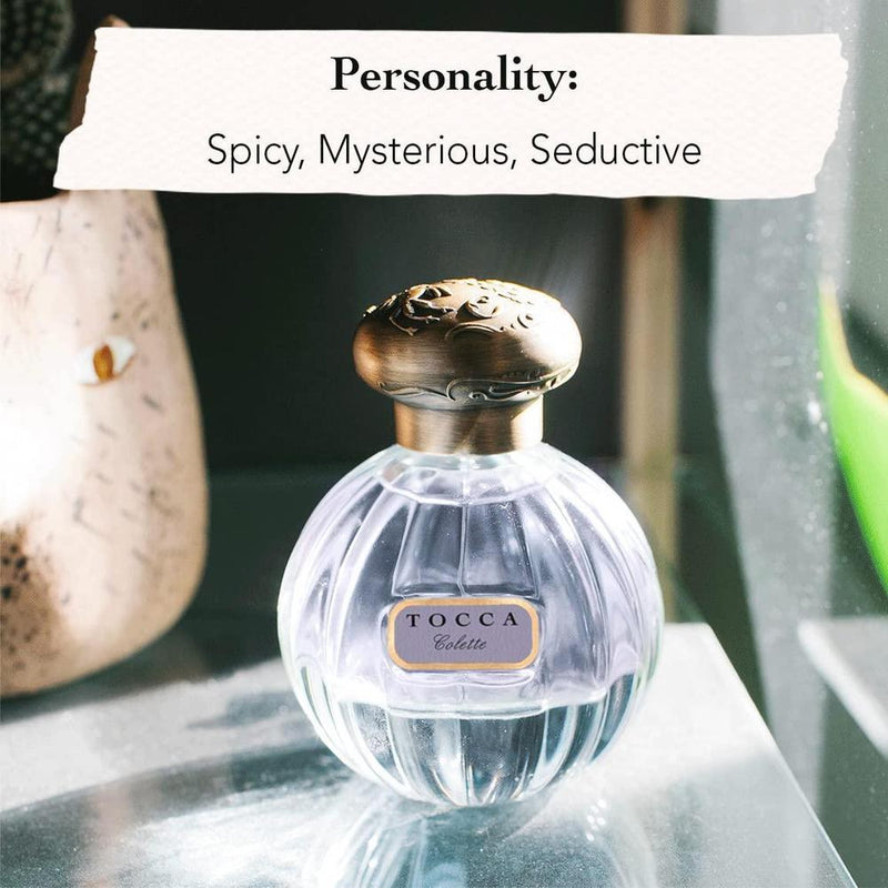 Perfume Tocca Colette para mujer, fragancia floral cálida con bergamota, sándalo y pimienta rosa, tamaño viaje
