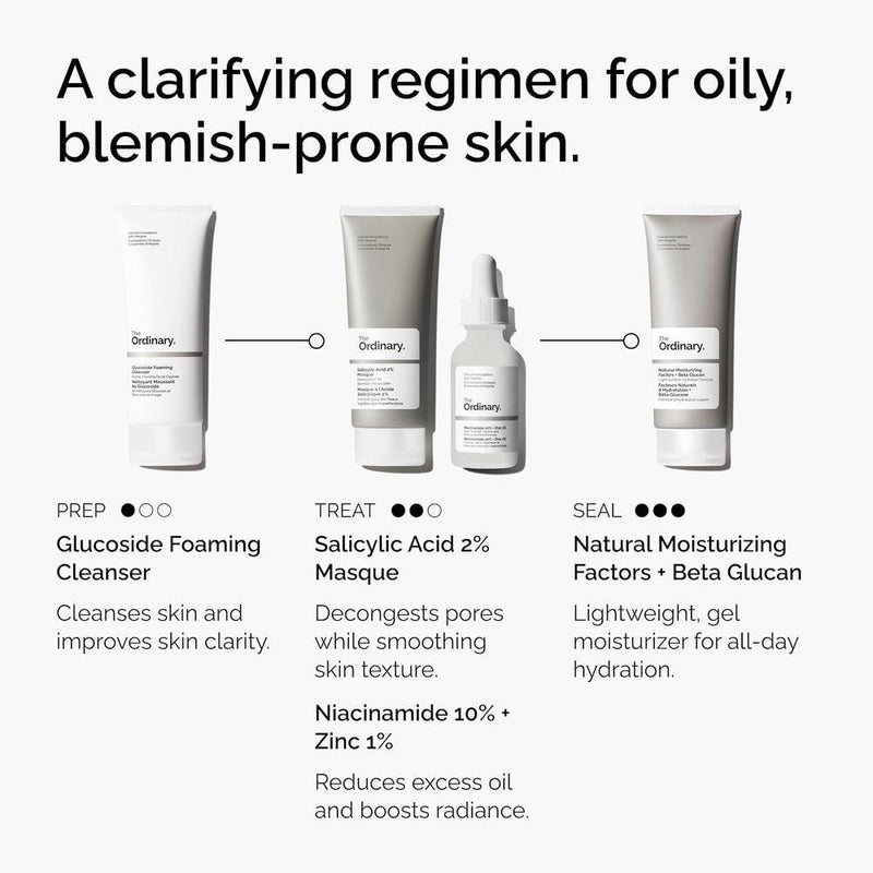 The Ordinary Mascarilla Ácido Salicílico 2% Con Carbón Y Arcilla 50ml
