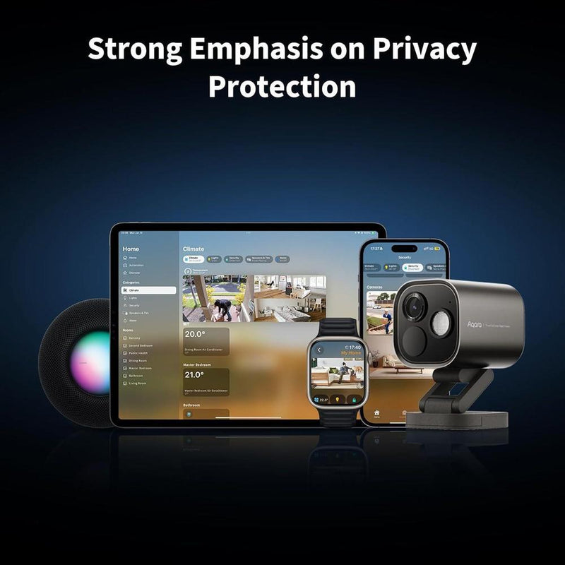 Aqara Hub de cámara G5 Pro PoE, seguridad nocturna color al aire libre, video HomeKit, detección local, Zigbee, Alexa, Google