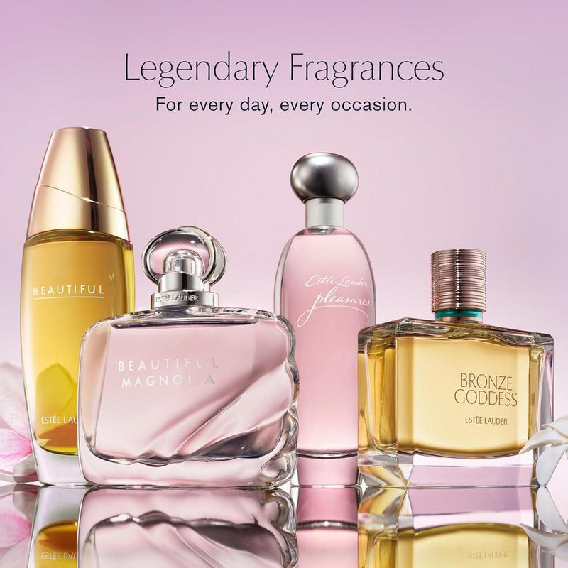 Estée Lauder Pleasures Eau de Parfum Spray, fragancia floral para mujer con notas de lirio, peonía y jazmín, cautivadora y optimista