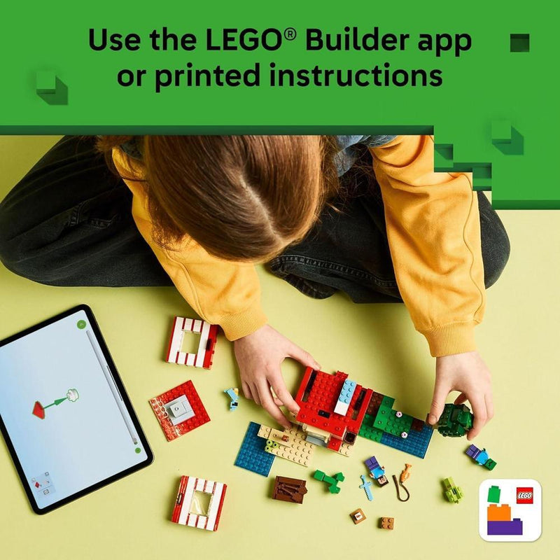Juego de construcción LEGO Minecraft Casa del Árbol con TNT, para niños y niñas de 8 años en adelante, regalo ideal