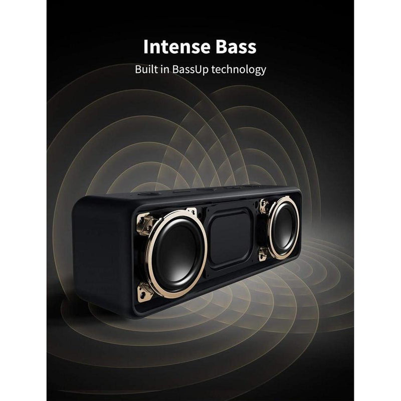 Anker Soundcore 2 Altavoz Bluetooth con sonido estéreo 12W, Bluetooth 5, Bassup, IPX7 impermeable y 24 horas de reproducción