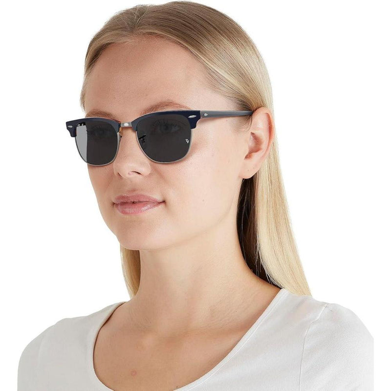 Ray-Ban Clubmaster RB3016 Lentes de sol cuadrados con protección UV y diseño clásico retro