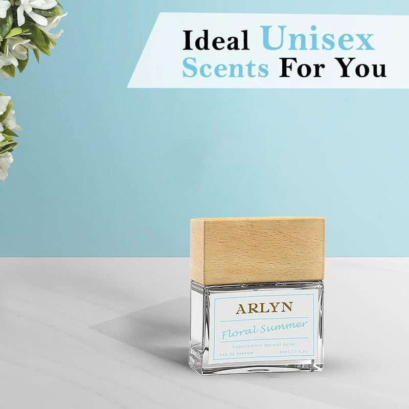 ARLYN Perfume EDP Unisex Verano Floral con Notas de Pistacho, Bergamota, Tuberosa y Coco