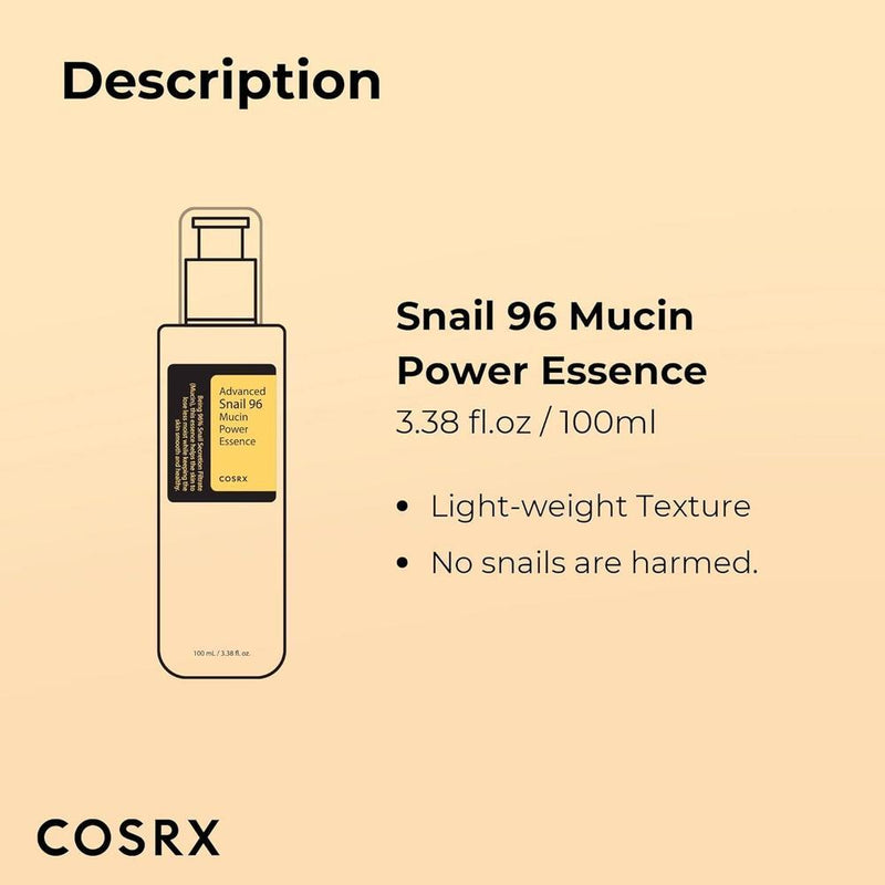 Cosrx Serum Snail Mucin 96% Filtrado De Caracol 100ml