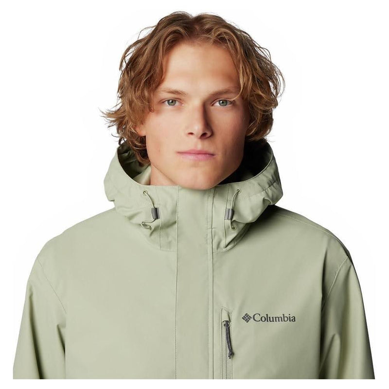 Chaqueta Deportiva Columbia para Hombre, Modelo Hikebound II, Impermeable y Transpirable con Capucha
