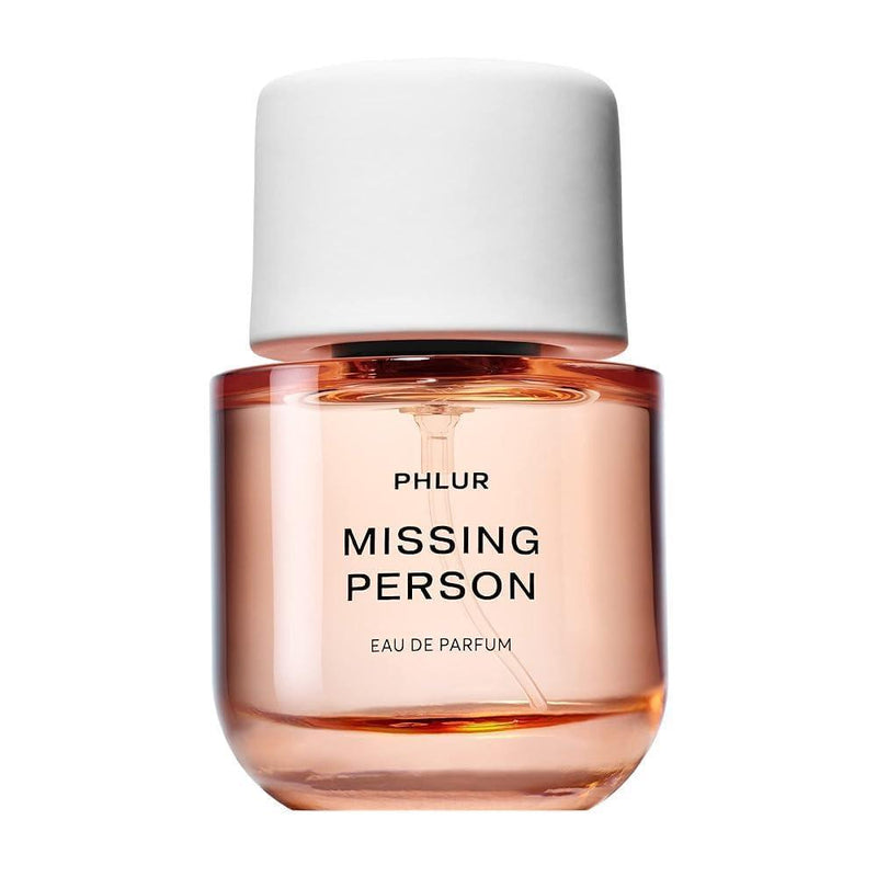 PHLUR Missing Person Eau de Parfum - Fragancia Floral de Almizcle con Bergamota, Almizcle, Naranja y Sándalo