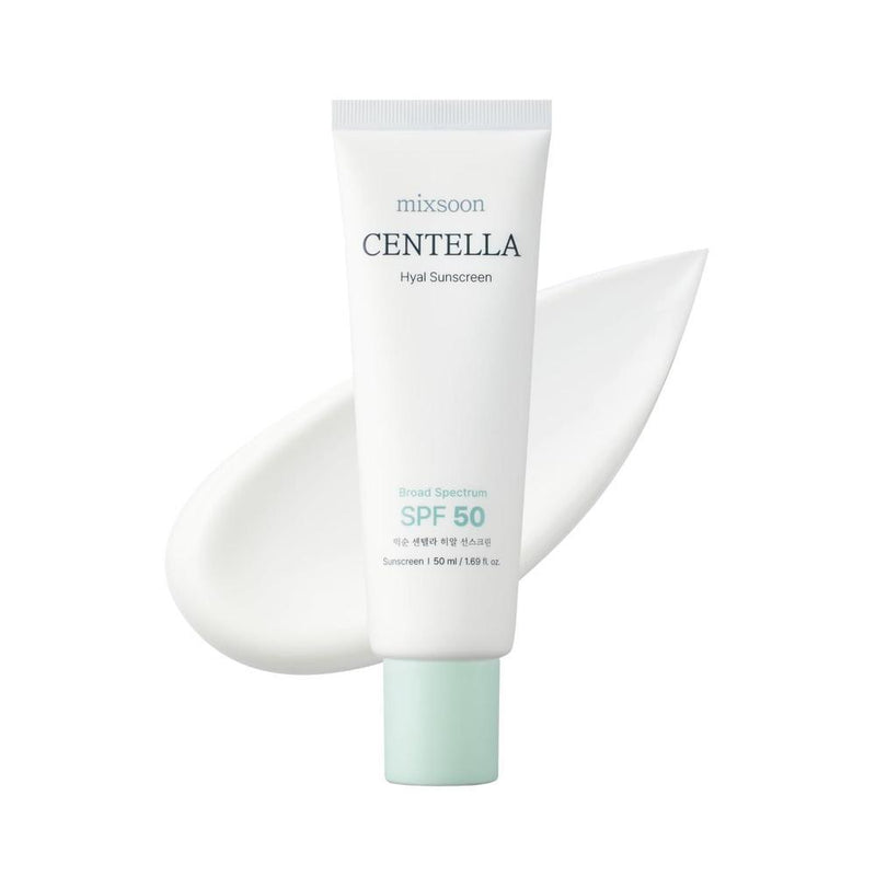 Mixsoon Protector Solar Coreano SPF 50, Textura Ligera y Aireada, Sin Fundición Blanca, Apto para Maquillaje y Uso Diario