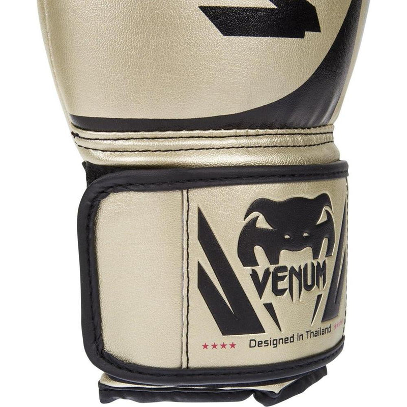 Venum Challenger 2.0 Guantes de Boxeo en color negro, ideales para entrenamiento, con ajuste seguro de velcro
