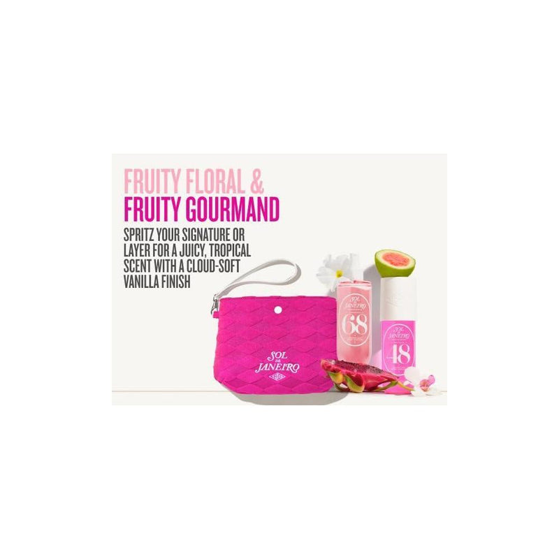 Sol de Janeiro Set de Regalo: Fragancias Cheirosa 68 y 48 para Cabello y Cuerpo con Bolsa Rosa Exclusiva