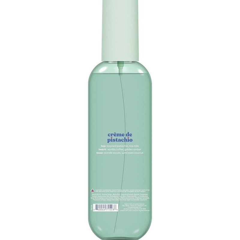 Rocío corporal Crema de Pistacho de eos, fragancia hidratante y vegana para cuerpo, cabello y ropa