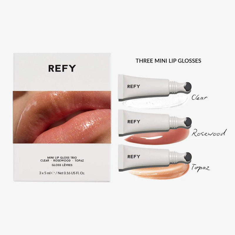 Mini Set de Regalo Trío de Brillos Labiales