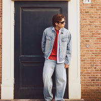 Cazadora Denim Bershka
