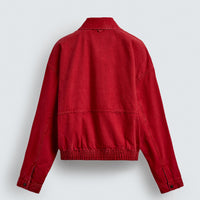 Cazadora Boxy Fit Parches Zara