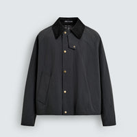 Cazadora Técnica Cuello Combinado Zara