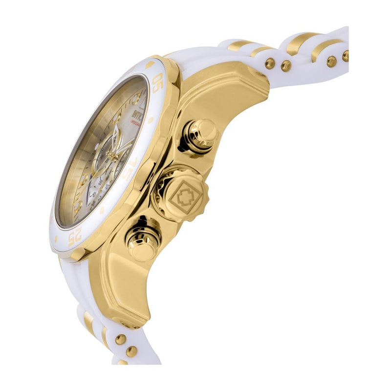 Invicta Reloj de cuarzo Pro Diver para hombre, acero inoxidable y resistencia al agua, correa de silicona