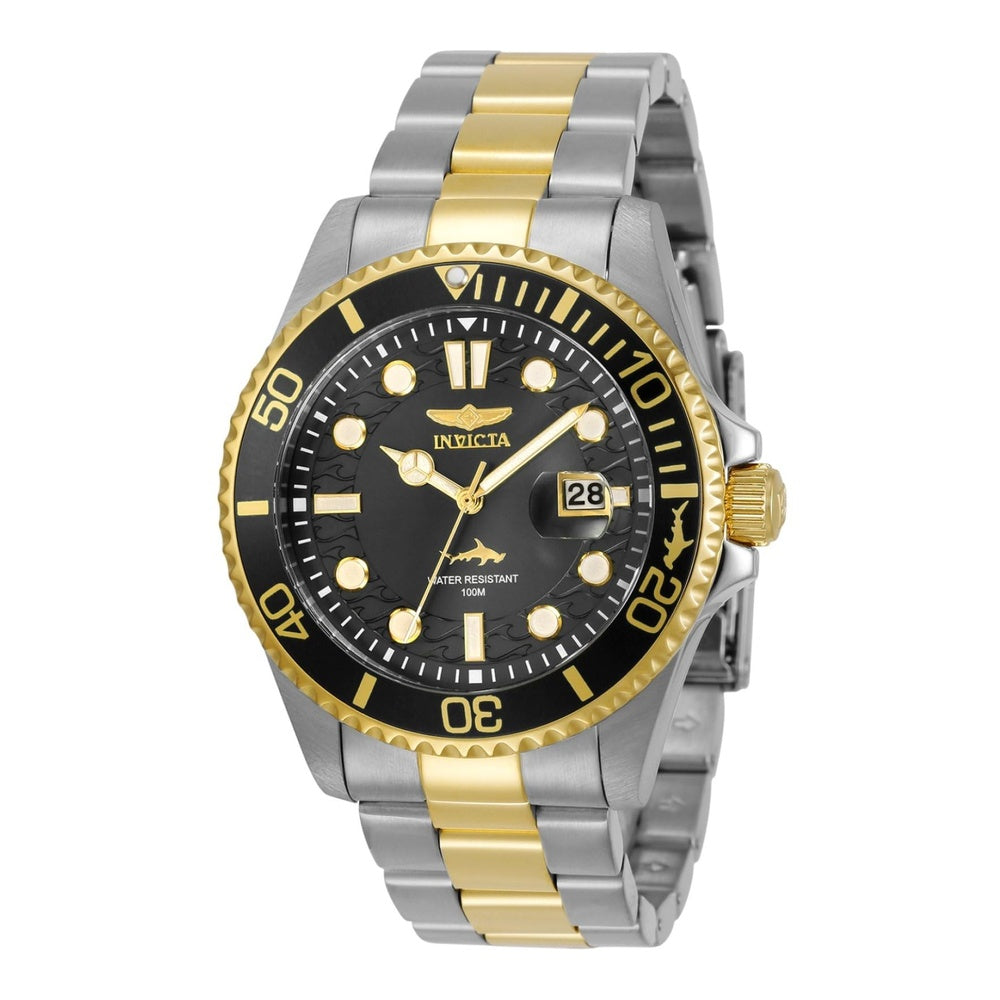 Reloj de cuarzo Invicta Pro Diver para hombre con correa de acero inoxidable y diseño bicolor, modelo 30023