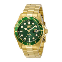Invicta Reloj de cuarzo Pro Diver para hombre en color dorado, color oro con función de buceo eficiente