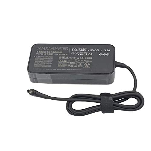 19.5V 11.8A 230W AC Charger Compatible for Asus ROG Zephyrus S GX701GX GX701GW GX701GV ROG Strix Scar II GL704GM-DH74 GL703GM-DS74 ADP-230GB B A17-180P1A Gaming Laptop with US Cable..