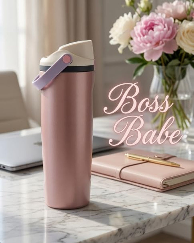 Owala 30 oz. FreeSip Sway Travel Tumbler - Color: Boss Babe