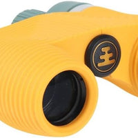 Nocs Provisions Standard Issue 8x25 Waterproof Binoculars | Lightweight, Compact, 8X Magnification, Wide View, Multi-Coated Lenses for Bird Watching, Hiking, and Outdoor Activities - Canary (Yellow)