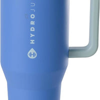 HydroJug Traveler 40oz, Insulated Tumbler with Handle & Straw, Riptide