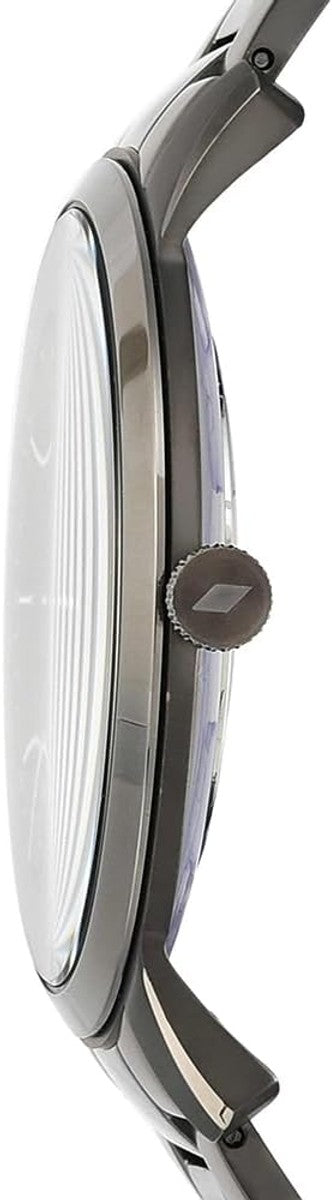 Fossil Men's Minimalist Quartz Stainless Steel Three-Hand Watch for Men