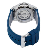 Bulova Marine Star 98A303 Automatic 45mm Blue Dial Rubber Strap Men's Watch