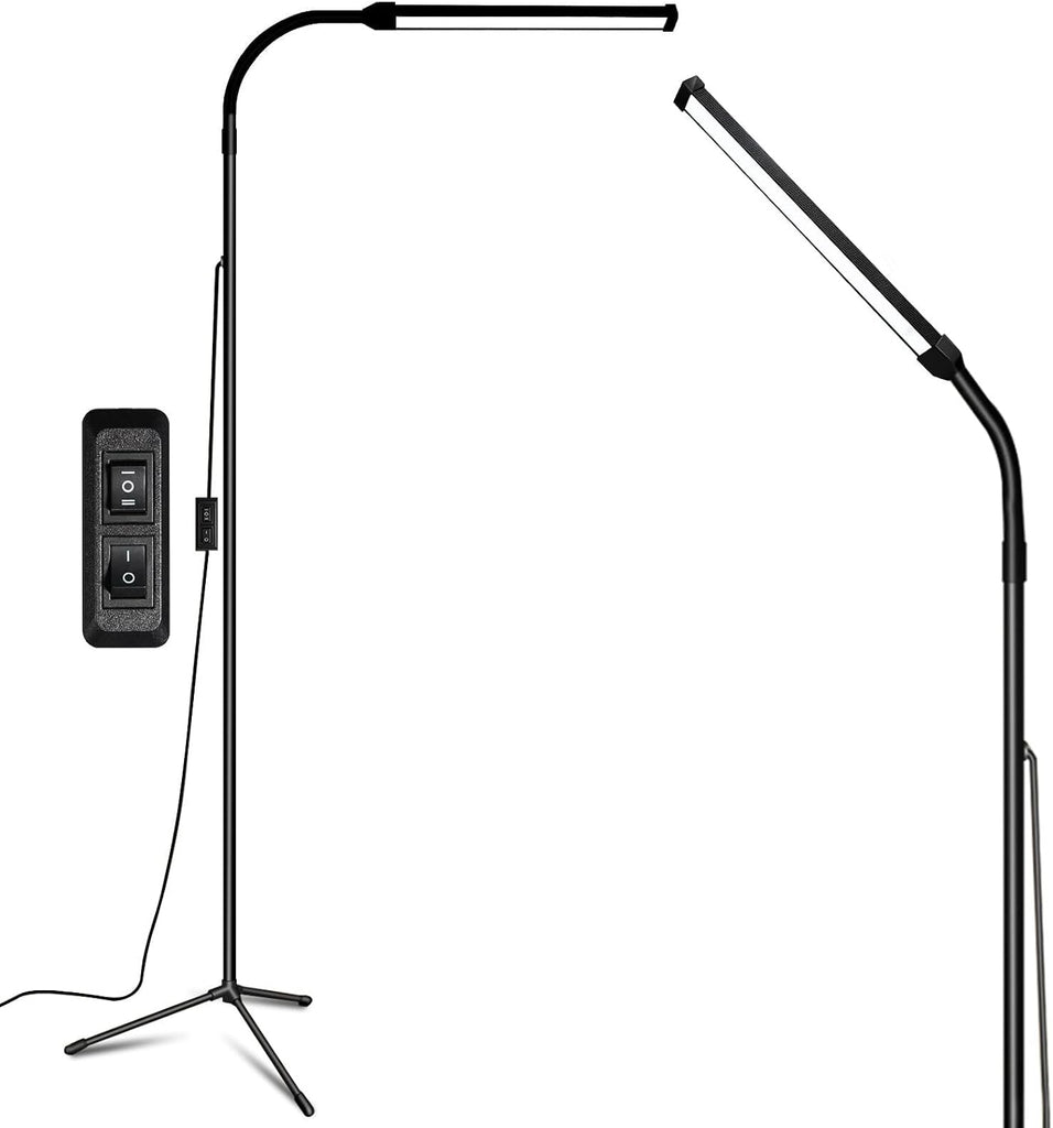 Led Floor Lamp for eyelash extensions Standing light Floor Lamps for Office Standing Lamp Brightness eyelash lamp tattoo Light Eye Caring Reading lamp for Bedroom makeup light lash light extension