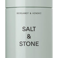 Salt & Stone Aluminum-Free Deodorant, Women & Men Bergamot & Hinoki 2.6 oz