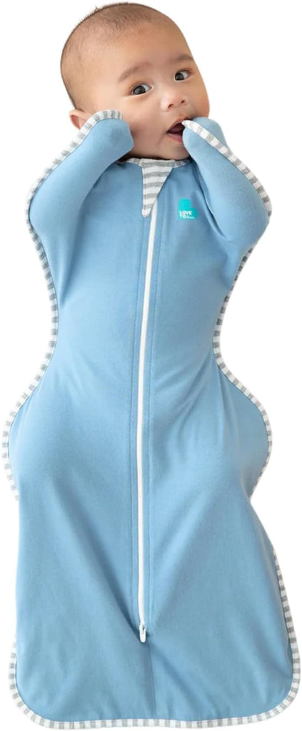 Love to Dream Swaddle Up, Baby Sleep Sack | 1.0 TOG, 13-19 lbs, Dusty Blue