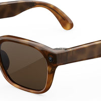 Meta Adventurer - Tortoise / Brown — Lentes AI con cámara y audio