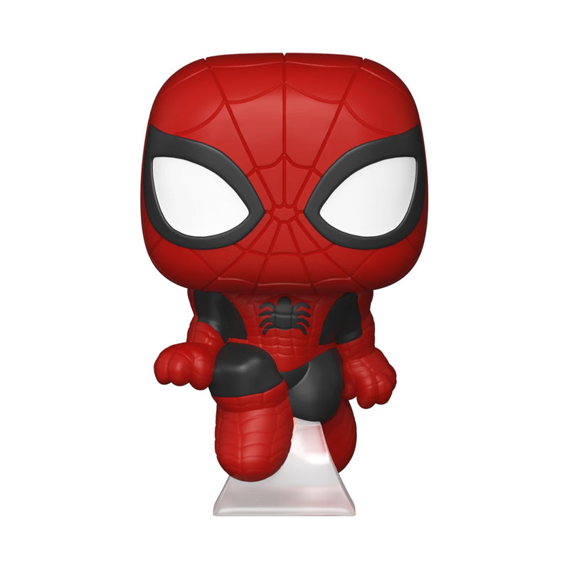 Funko Pop! Bitty Spider-Man Pack: Spider-Man, Green Goblin, J Jonah Jameson y Figura Chase