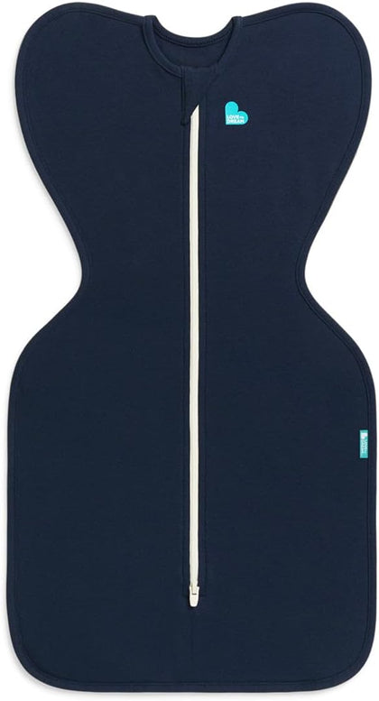 Love to Dream Swaddle Up, Baby Sleep Sack | 1.0 TOG, 5-8.5 lbs, Navy