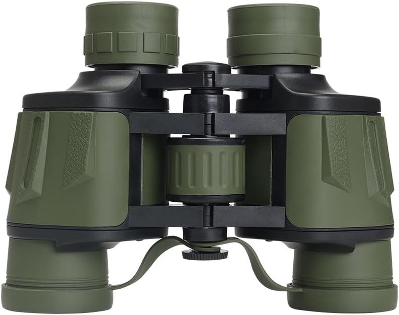 Durable Portable 8 * 40 Binoculars for Adult,Long-Distance Adjustable foci Clear Outdoors Telescope,Binoculars for Travel and Landscape, 2 Color Opions (Green)